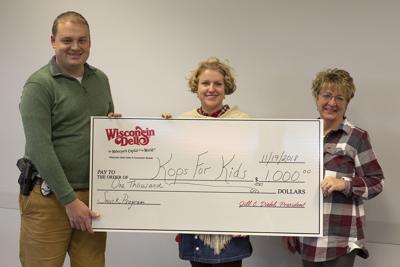 Kops for Kids program receives donation