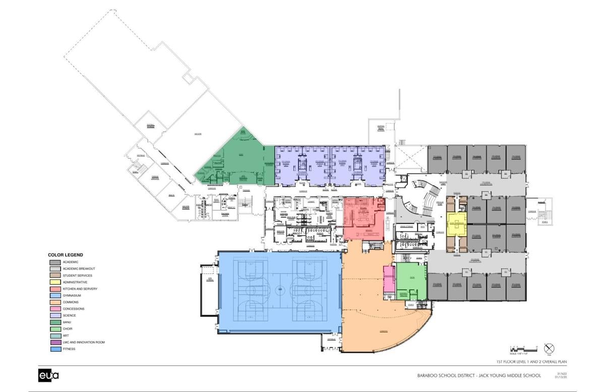 Jack Young Middle School project maps