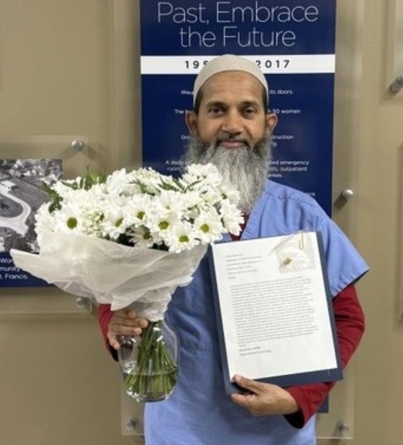 SSM Health Waupun Memorial Hospital physician Dr. Syed Mohiuddin has been honored with an OAK - One of a Kind - Award in recognition of his outstanding compassion, attentiveness, and commitment to delivering exceptional patient care, according to an Oct. 22 release.