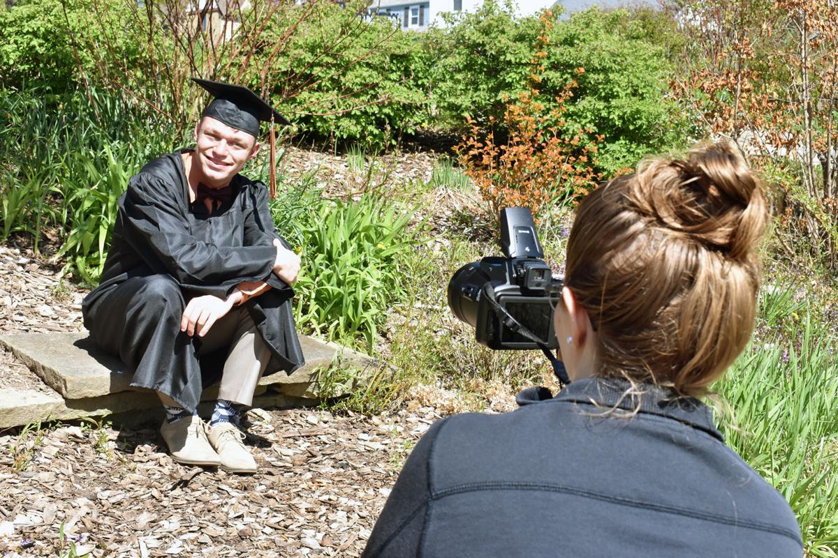Graduation photos in Portage