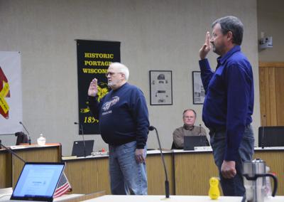 Portage Common Council members sworn in