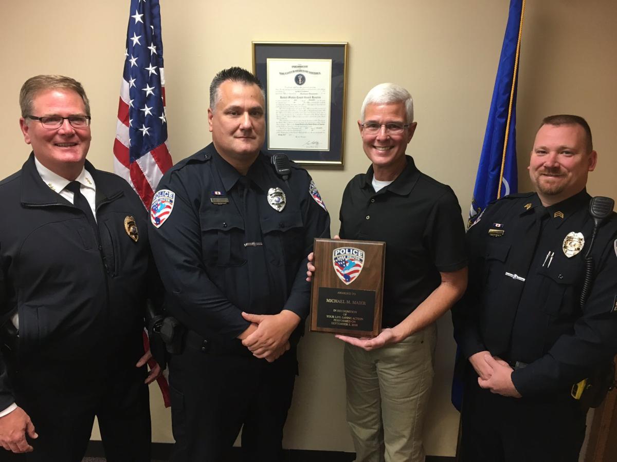 Lifesaving actions recognized by Lake Delton Police Department