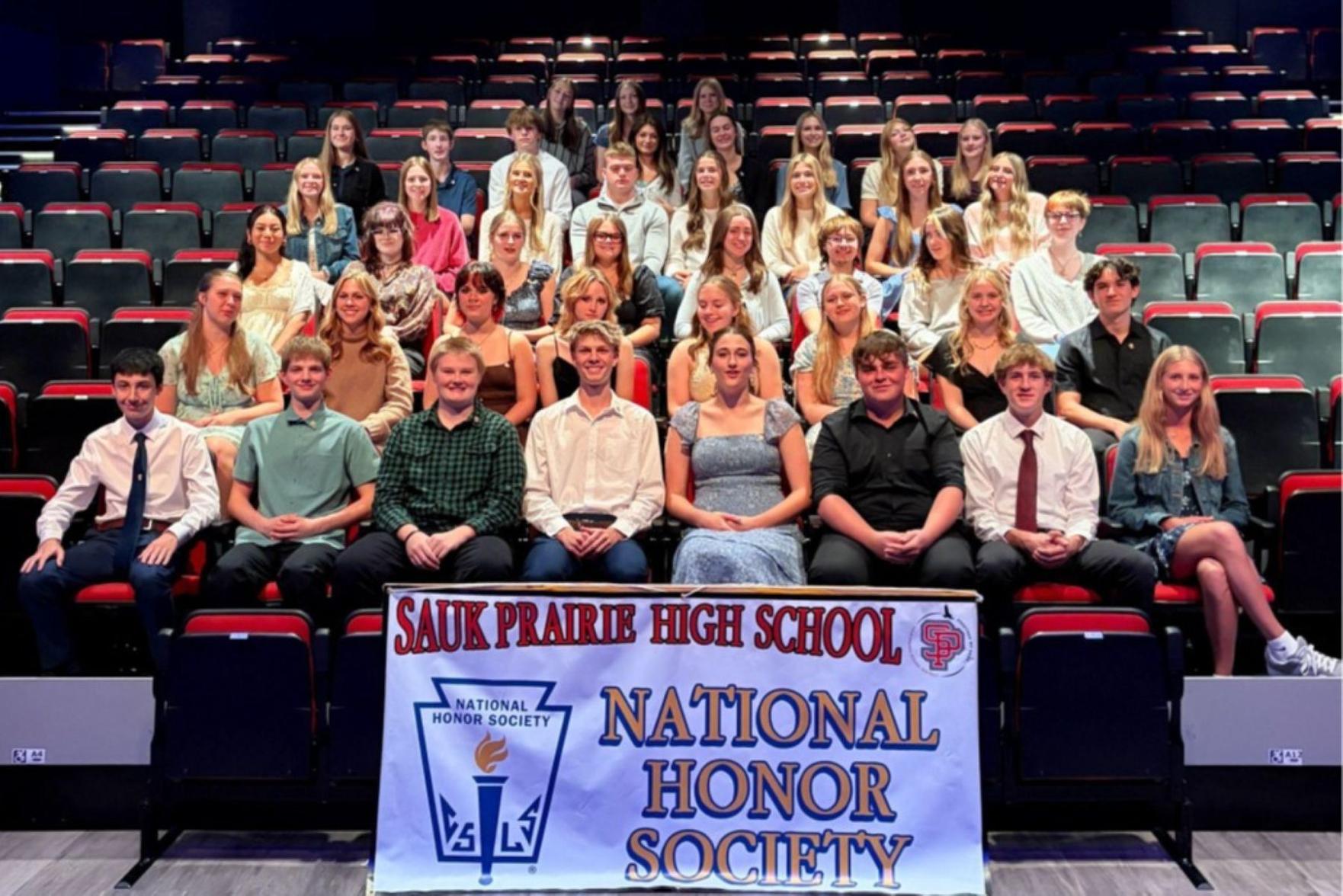 The National Honor Society awards Sauk Prairie High School the Chapter of Distinction award, according to an Oct. 7 release.
