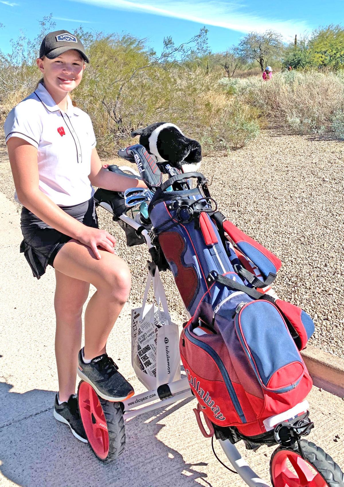 GALLERY: Photos of Beaver Dam youth golfer McKenna Nelson, a 12-year