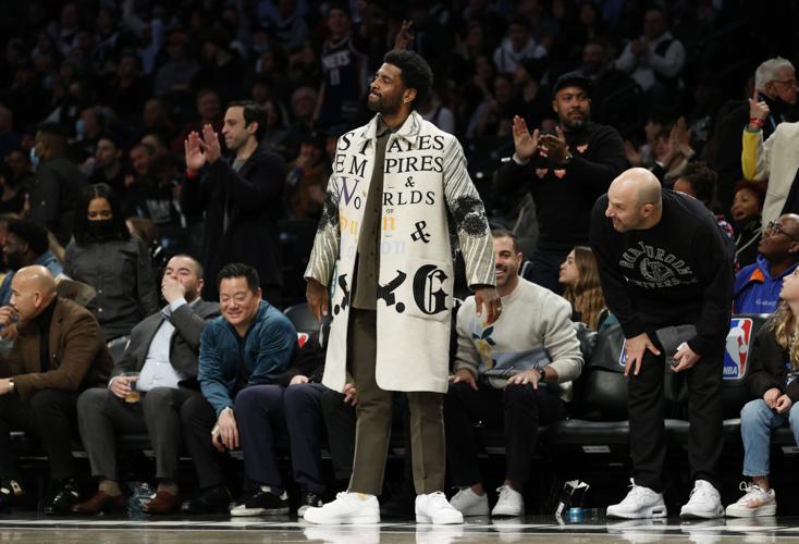 Kyrie Irving is seen outside Coach during New York Fashion Week News  Photo - Getty Images