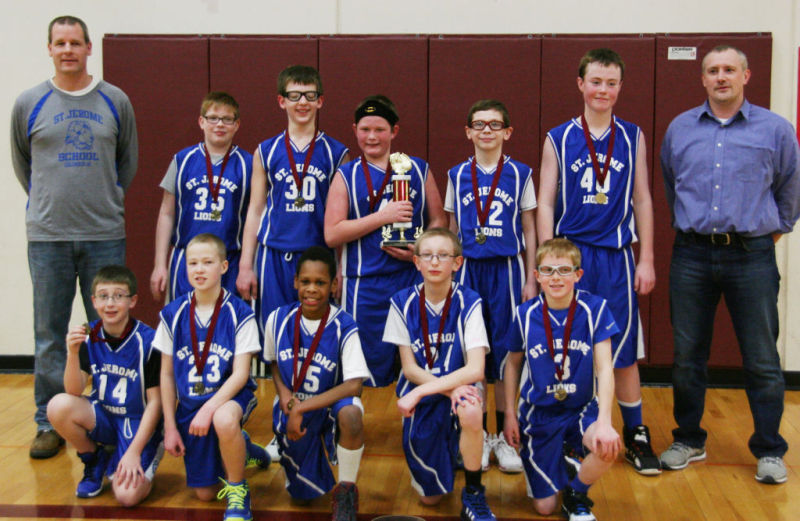 St. Jerome basketball teams end successful season Basketball