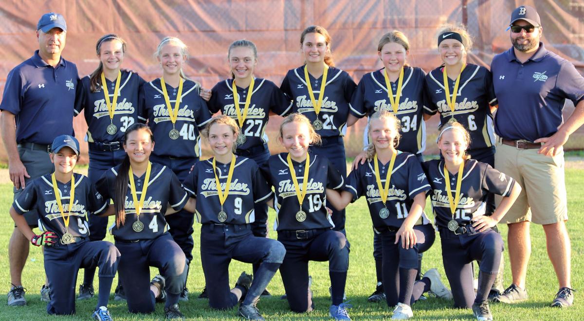 Thunder U12 softball team wins league championship Softball