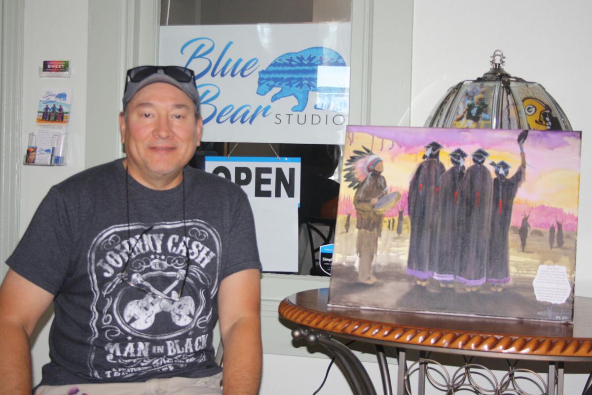 Christopher Sweet at Blue Bear Studio