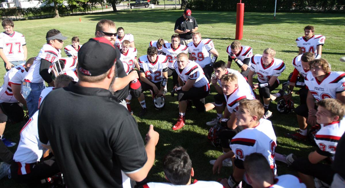Fall River team huddle 2