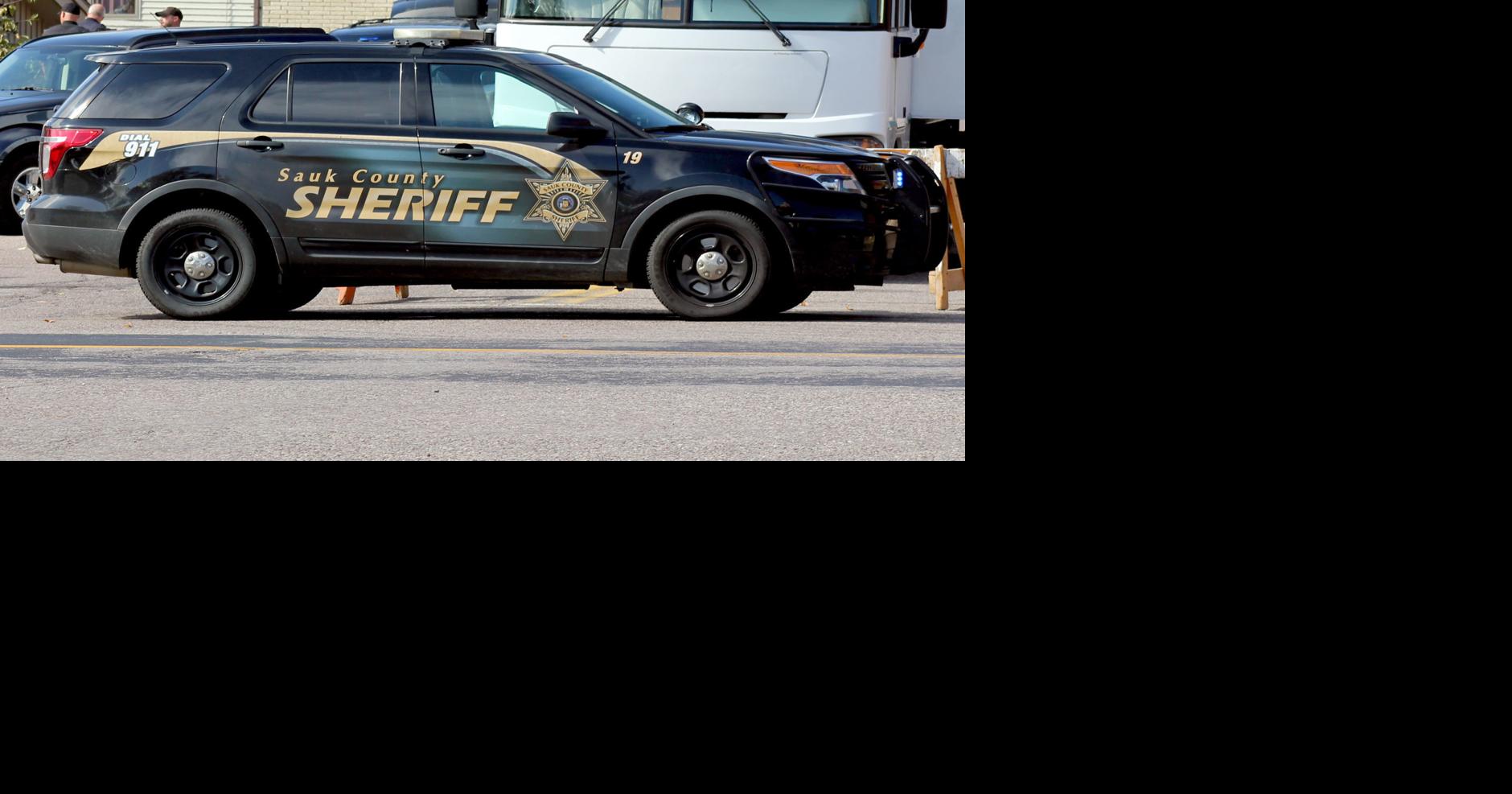 Three injured in Sauk County crash