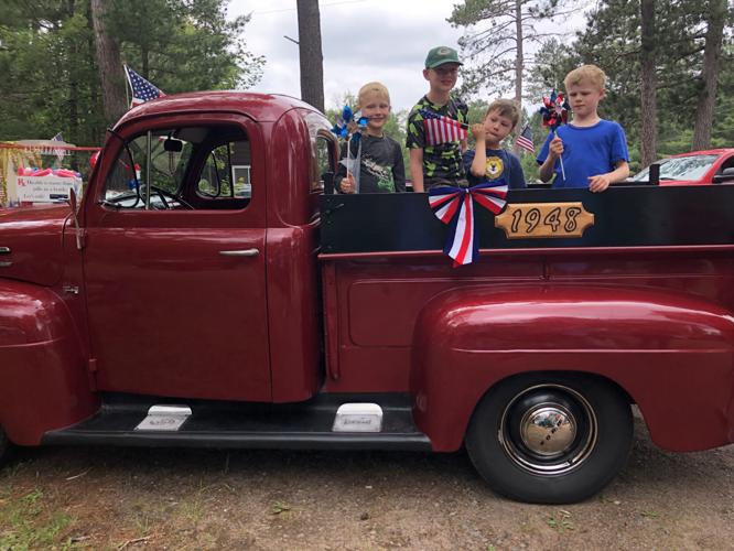 The ’48 Ford truck reflects