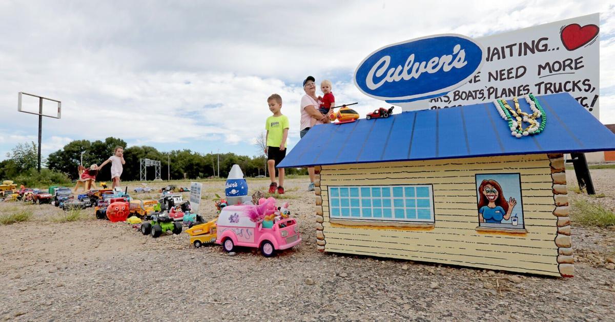 Culver's opening in Oregon: Area business - hundreds of toys cars lined up to wait| Area business