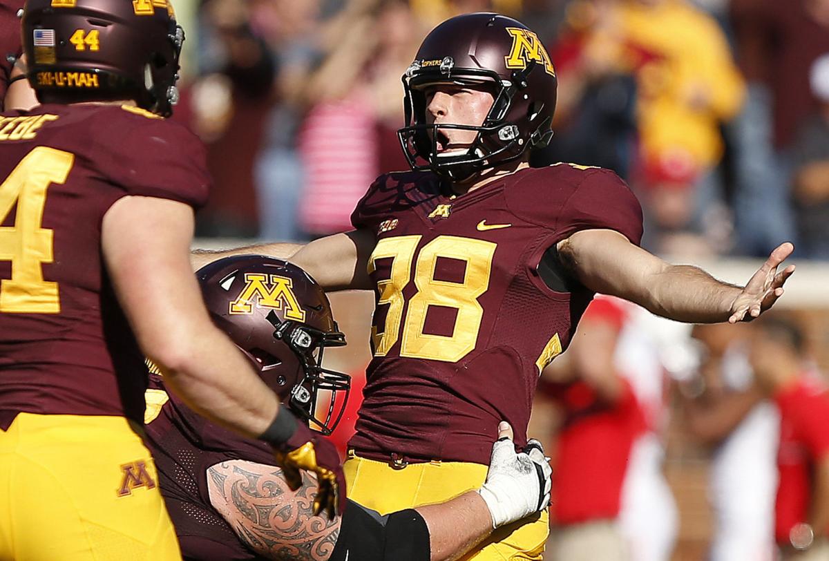 College Football Minnesota Kicker Has Followed In Footsteps Of