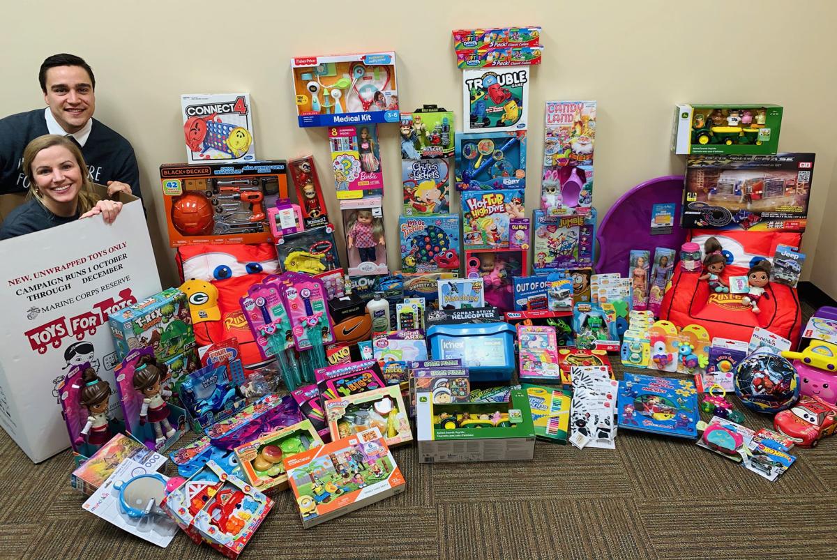 150 toys collected for Toys for Tots