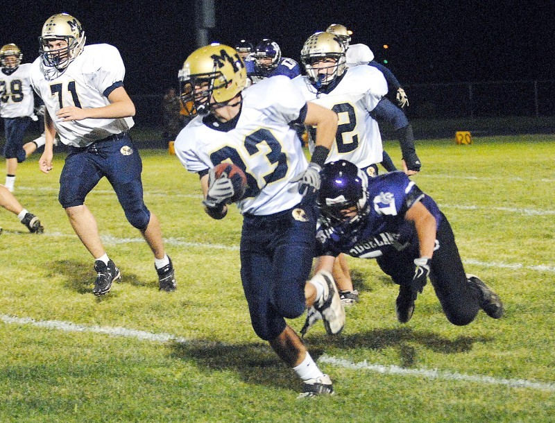 AllLarge Trailways football Markesan trio make 1st team Trailways