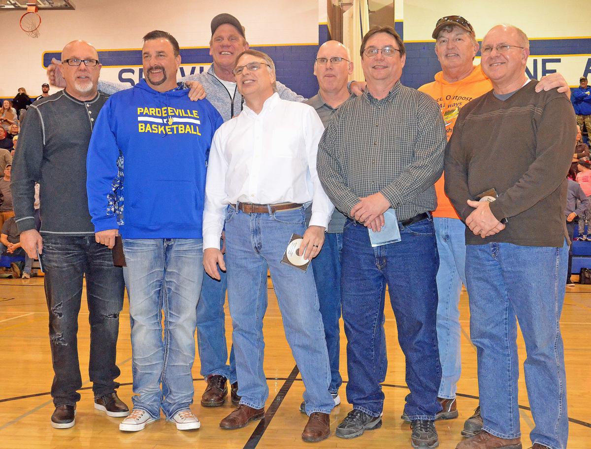 PREP BOYS BASKETBALL Members of Pardeeville's 1978 tournament team