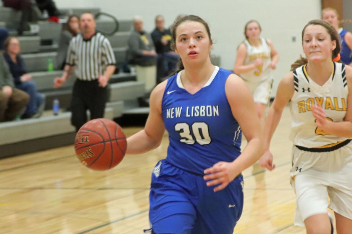 Prep Girls Basketball New Lisbon S Delgado Named To All Scenic