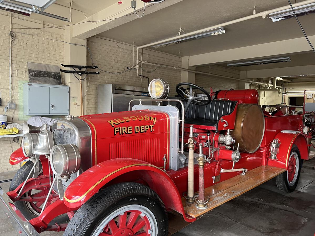 Kilbourn Fire Department unveils restored 1927 Pirsch truck