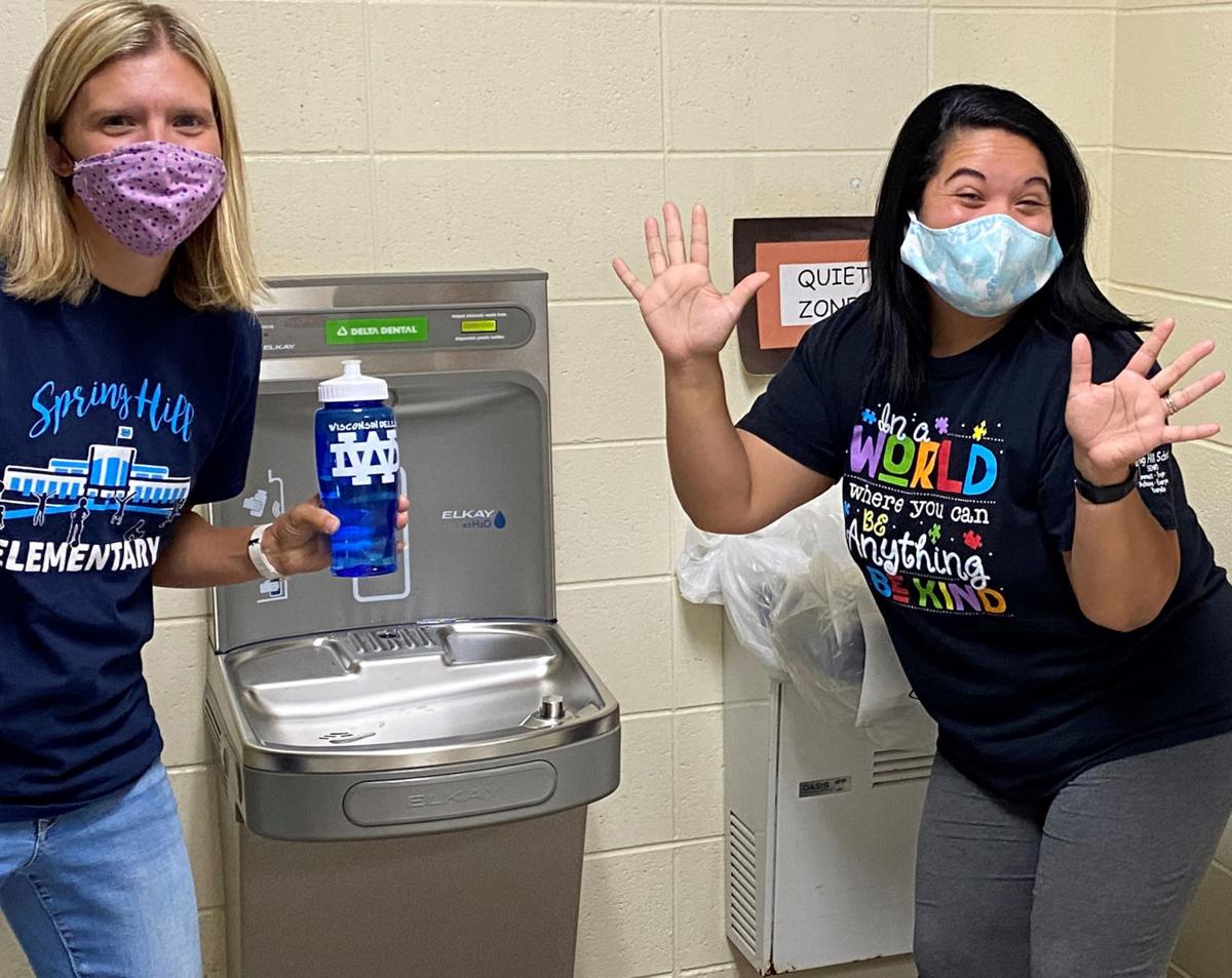 Baraboo Wisconsin Dells Schools Granted Water Bottle Fillers By Delta Dental Education Wiscnews Com