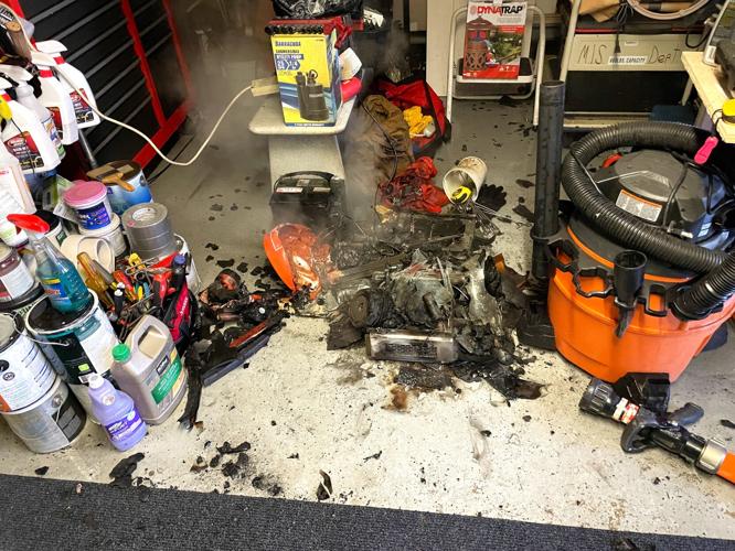 Pacific garage fire