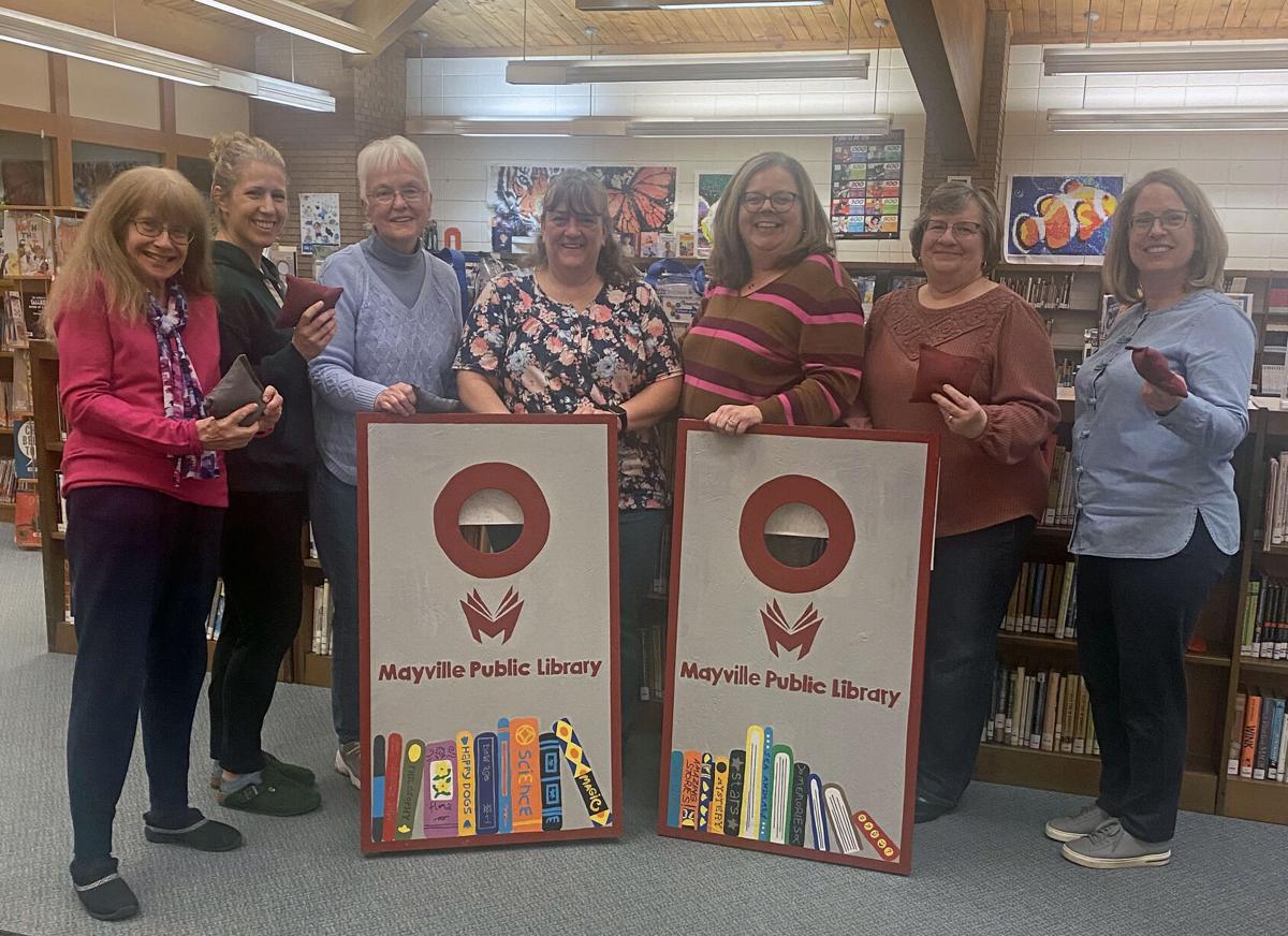 Mayville Friends support library efforts