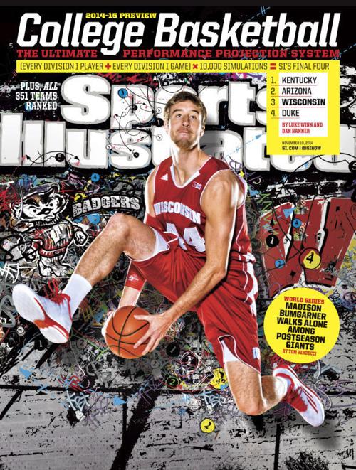 Badgers Men S Basketball Si Heaps Love On Uw Puts Frank Kaminsky