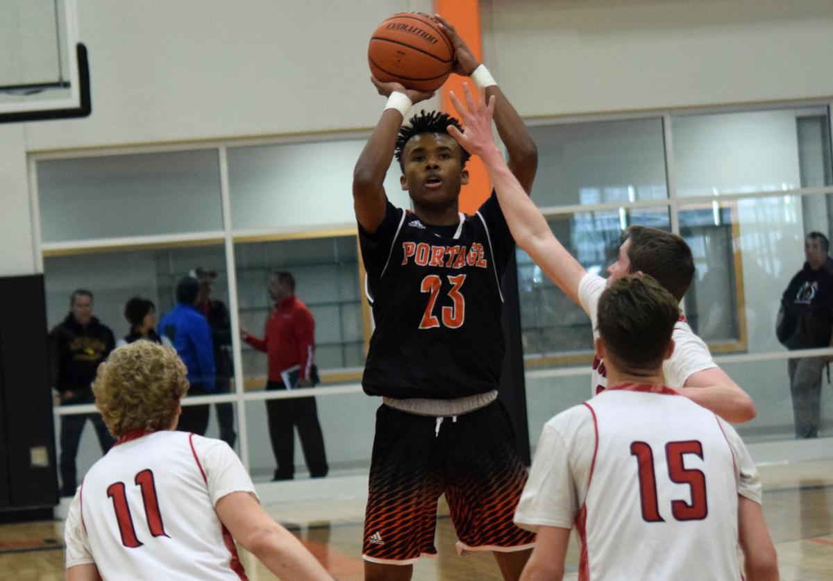 Prep Boys Basketball Portage Can T Cash In On Strong Start Falls