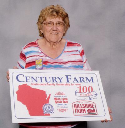 Marion Christensen receives Century Farm Award
