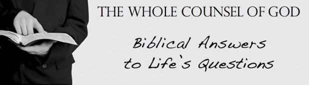 The Whole Counsel of God | Regional news | wiscnews.com