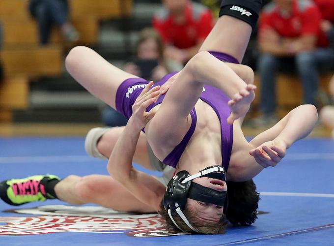 Photos Badger Conference wrestling tournament Wrestling