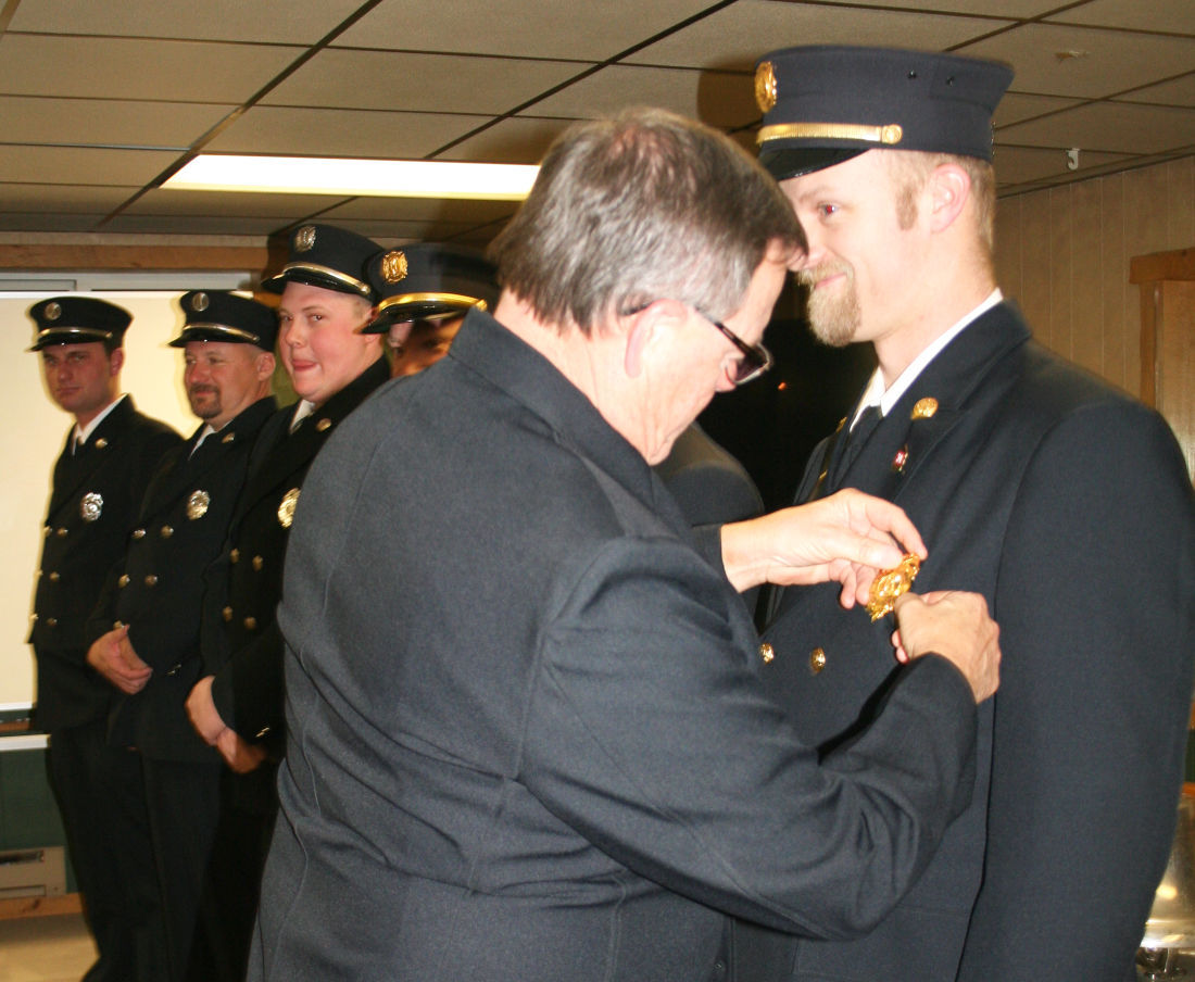 Kilbourn firefighters mark 125th year with banquet, officer installation