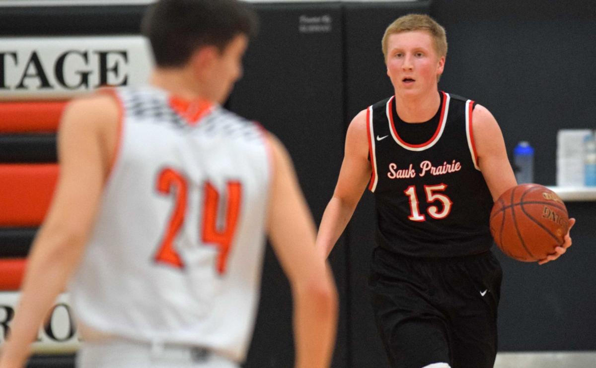 Prep Boys Basketball Sauk Prairie Dropped By Badger North Leading