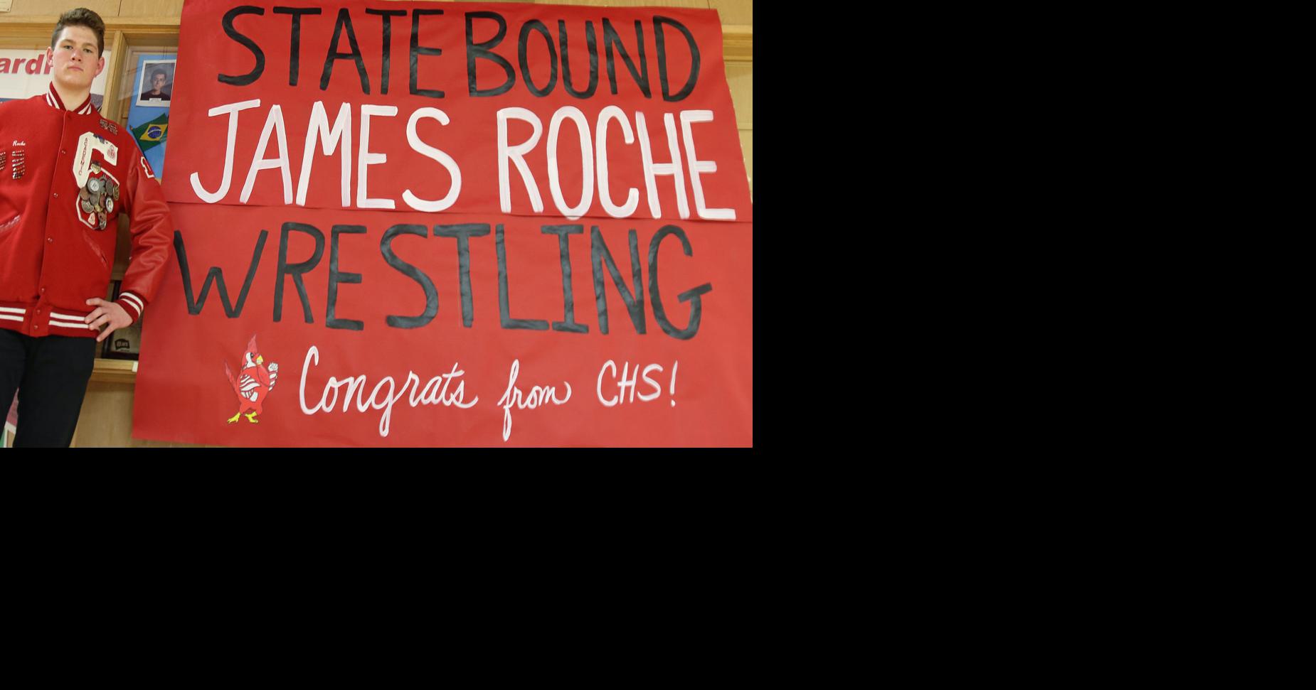 WRESTLING: Columbus' James Roche finally gets to go state after ...