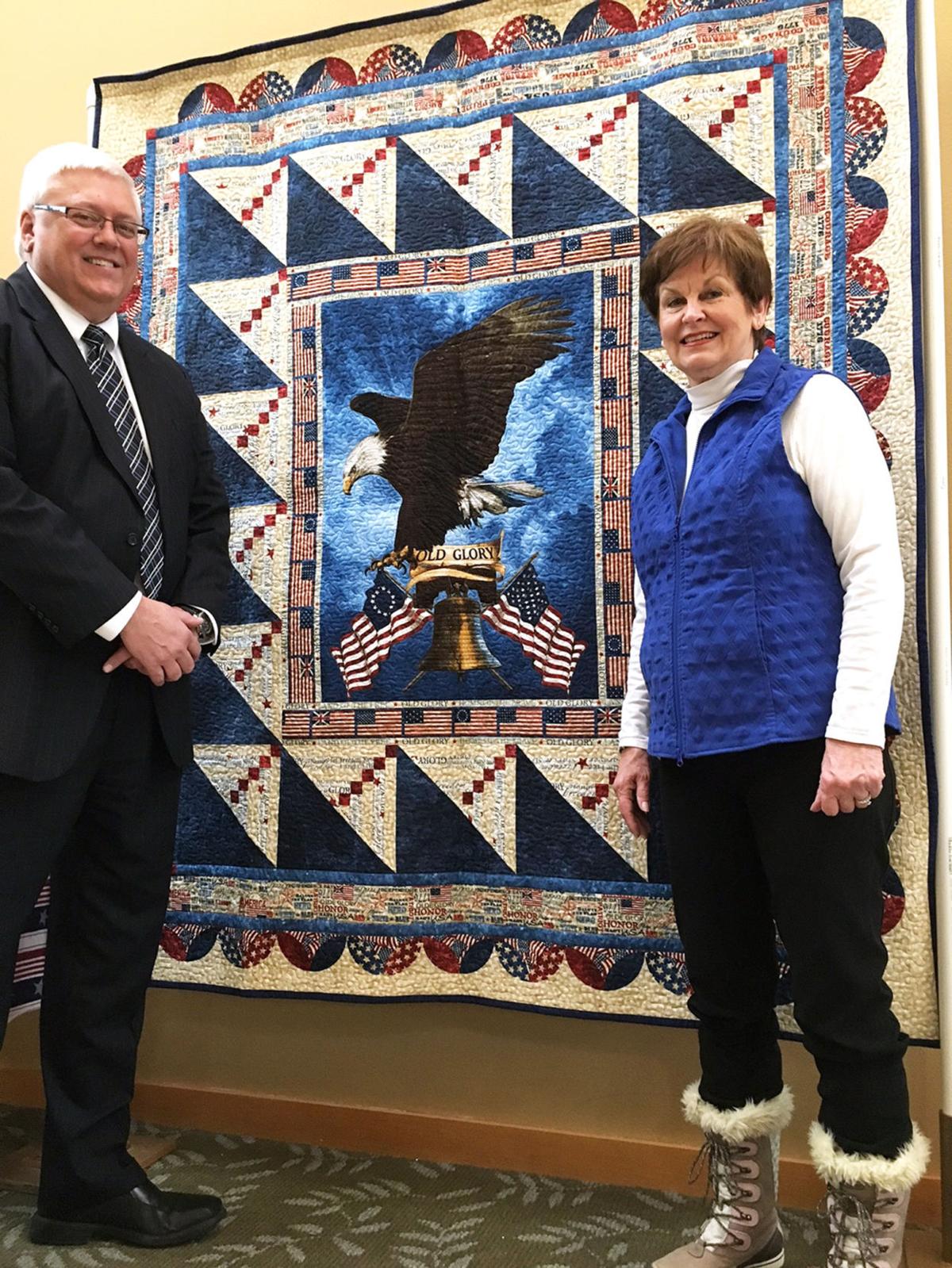 Dells Quilts of Valor plans third National Sewing Day