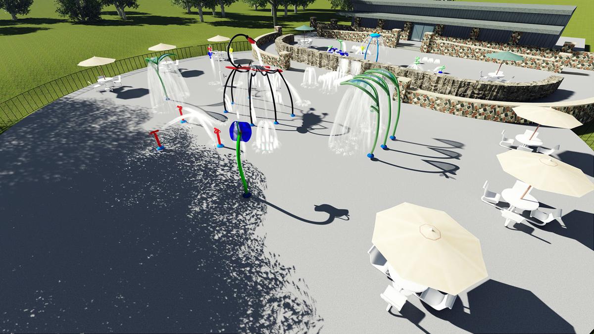 Photos Swan City Park Splash Pad Concept Art Galleries Wiscnews Com