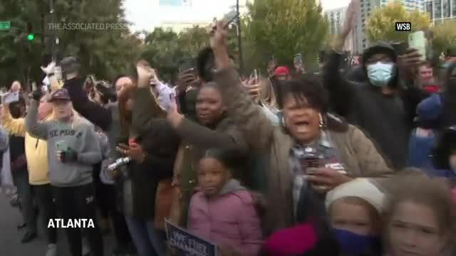 Atlanta celebrates Braves World Series win
