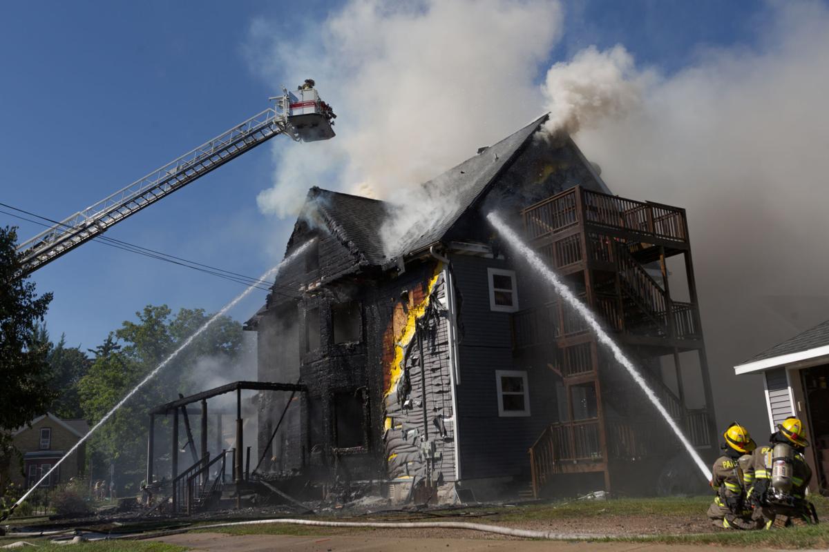 UPDATE Firefighters battling Portage house fire Regional news