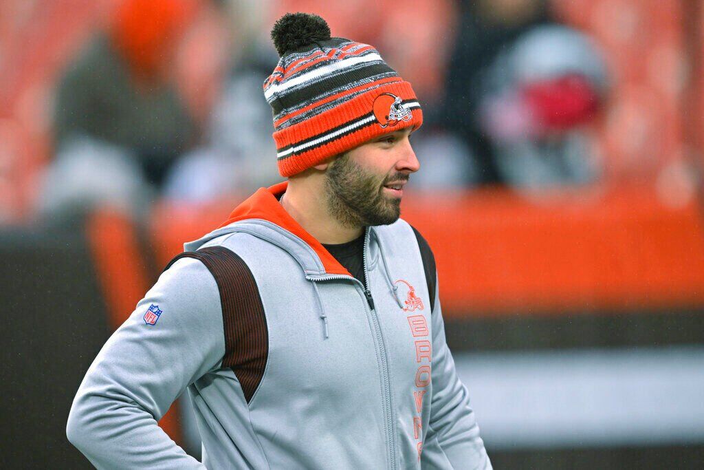 Ad agency replaces Browns quarterback jersey with Baker Mayfield's No. 6