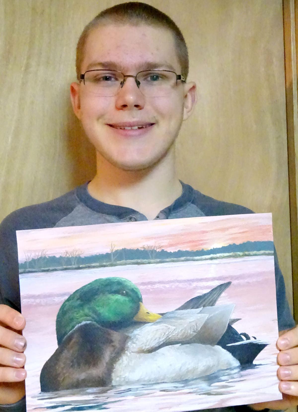Three S The Magic Number For Wyocena Junior Duck Stamp Winner