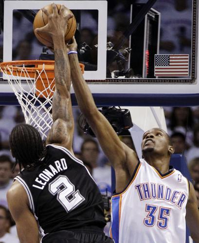 For the Thunder, an angry Kevin Durant is the best hope vs. San Antonio