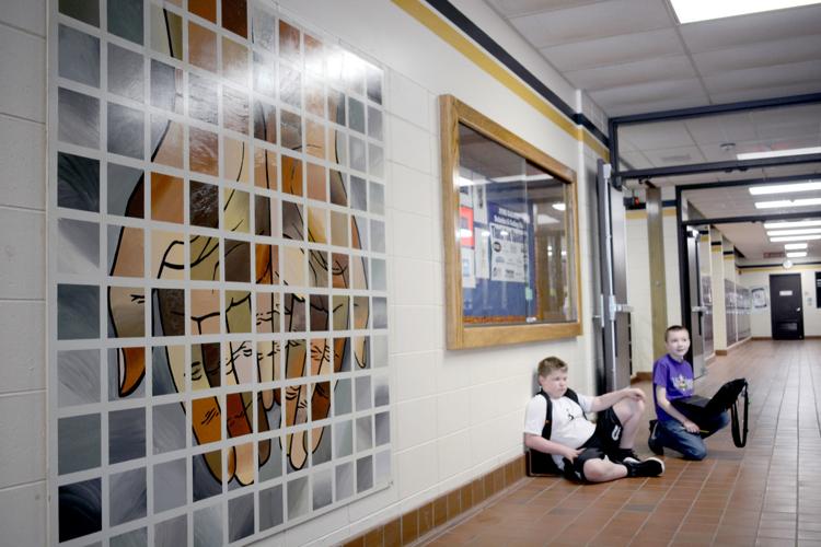 Jack Young Middle School students create murals to promote diversity