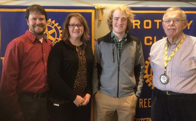January Rotary student of the month