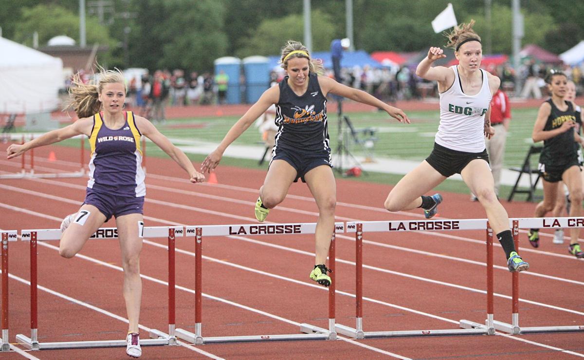 Karina Elford 300 hurdles