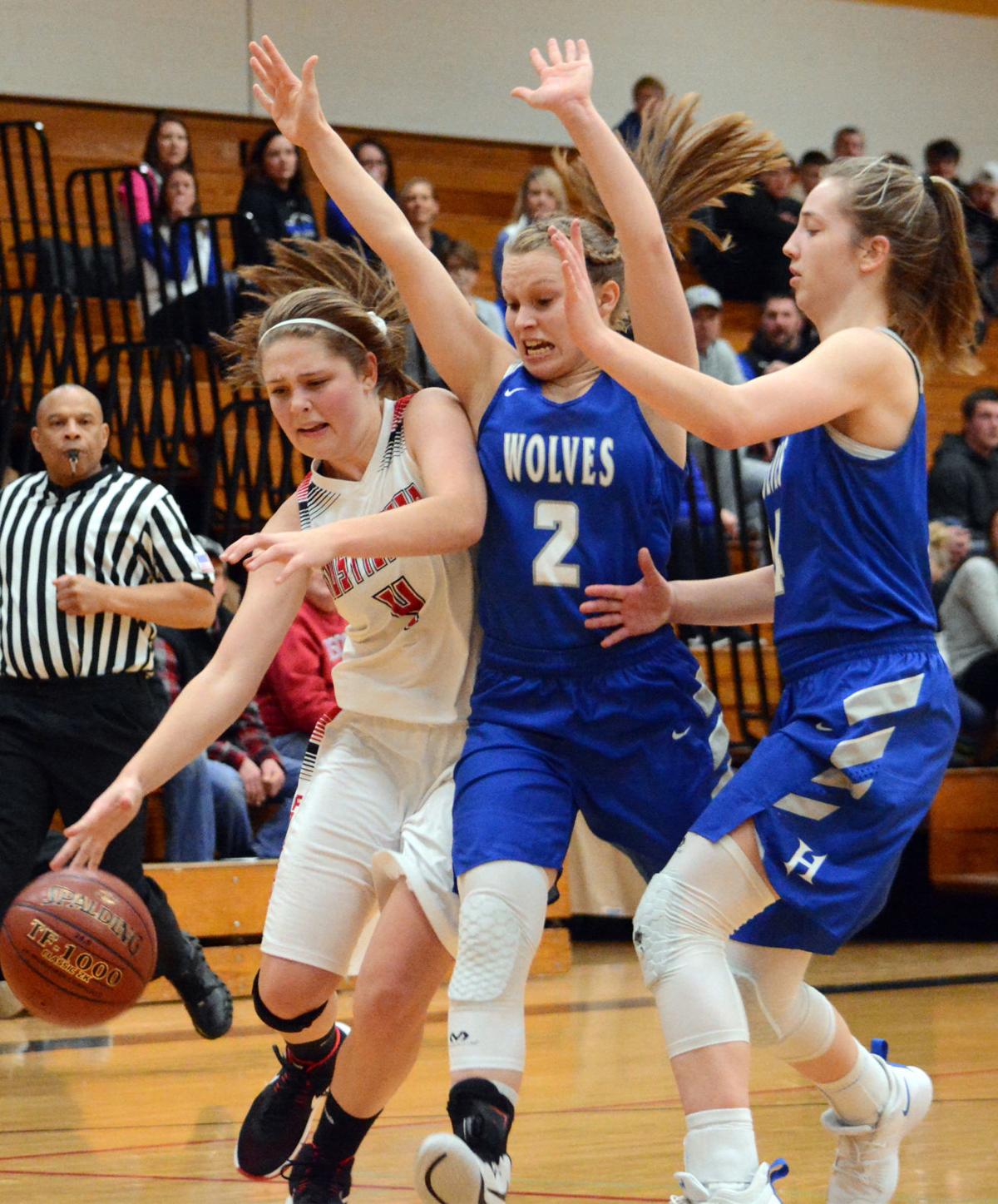 Girls Hoops Hilbert Ends Hustisford S Season With 43 32 Victory