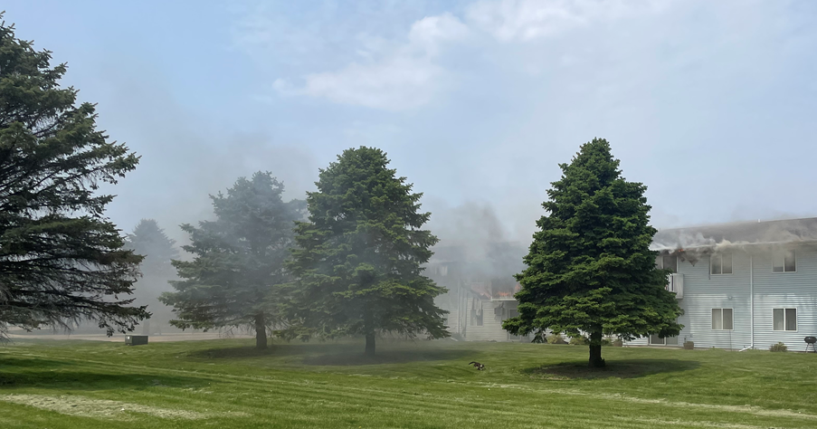 Waupun apartment building significantly damaged by fire