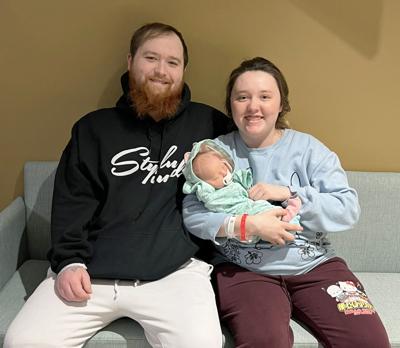 Mile Bluff welcomes first baby of 2024