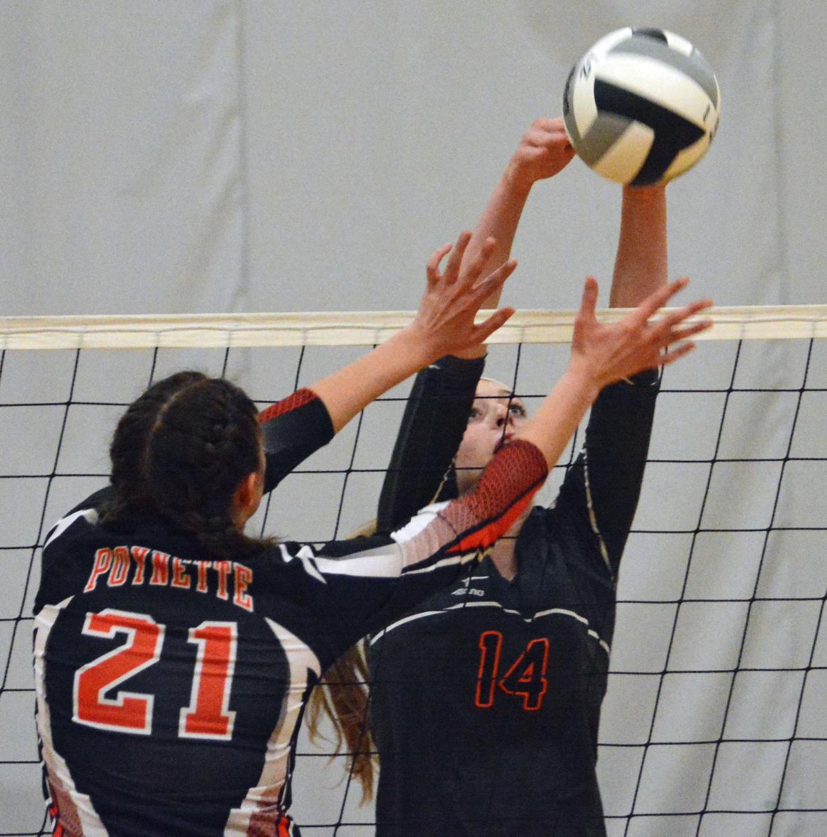 GIRLS VOLLEYBALL Horicon rallies from 2 sets down to beat in