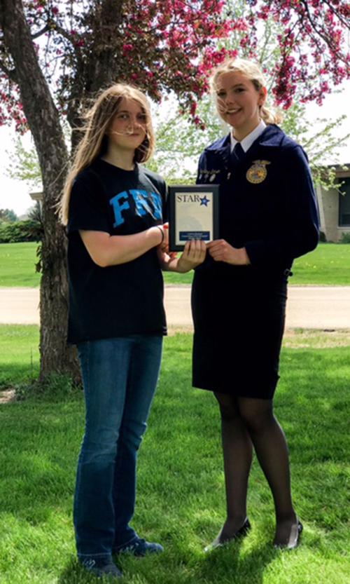 DAMM EARNS FFA DEGREE