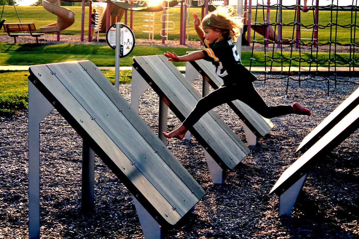 New fitness playground in Appleton gets kids and adults moving