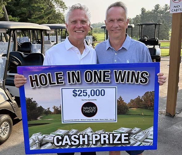 Hegna wins $25K hole-in-one, donates $5K